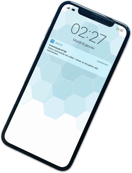 Notification Smilee : Votre commande est prête